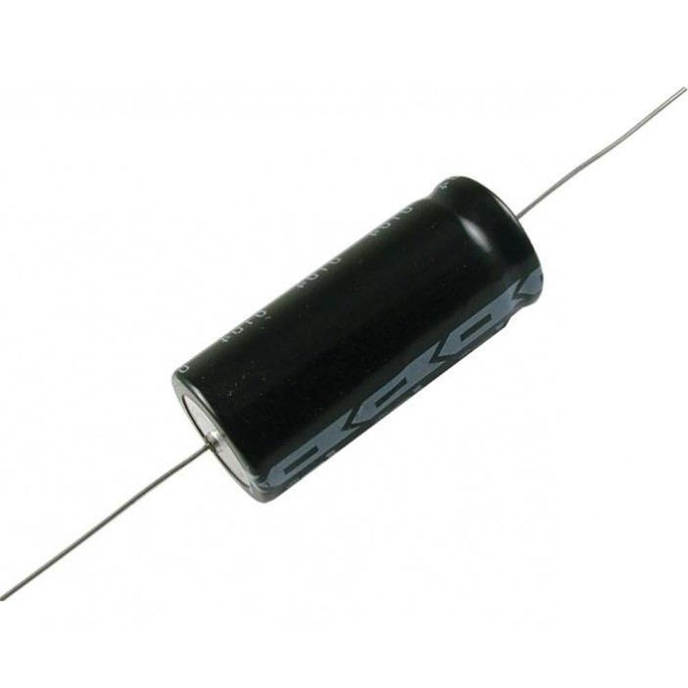 конденсатор 1500uF 25V, электролитический, аксиальный, 85&deg;C