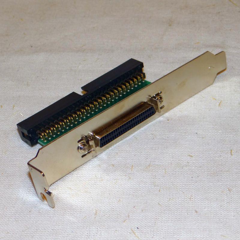переходник SCSI IDC 50pM - MiniDB 50pF