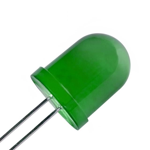 светодиод 10mm зеленый мигающий диффузионный, Kingbright