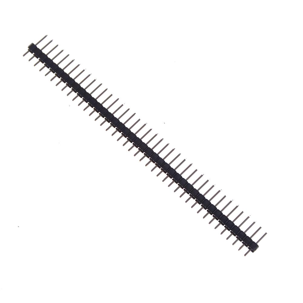 40-pin разъем линейный на плату вилка, шаг 2.54mm