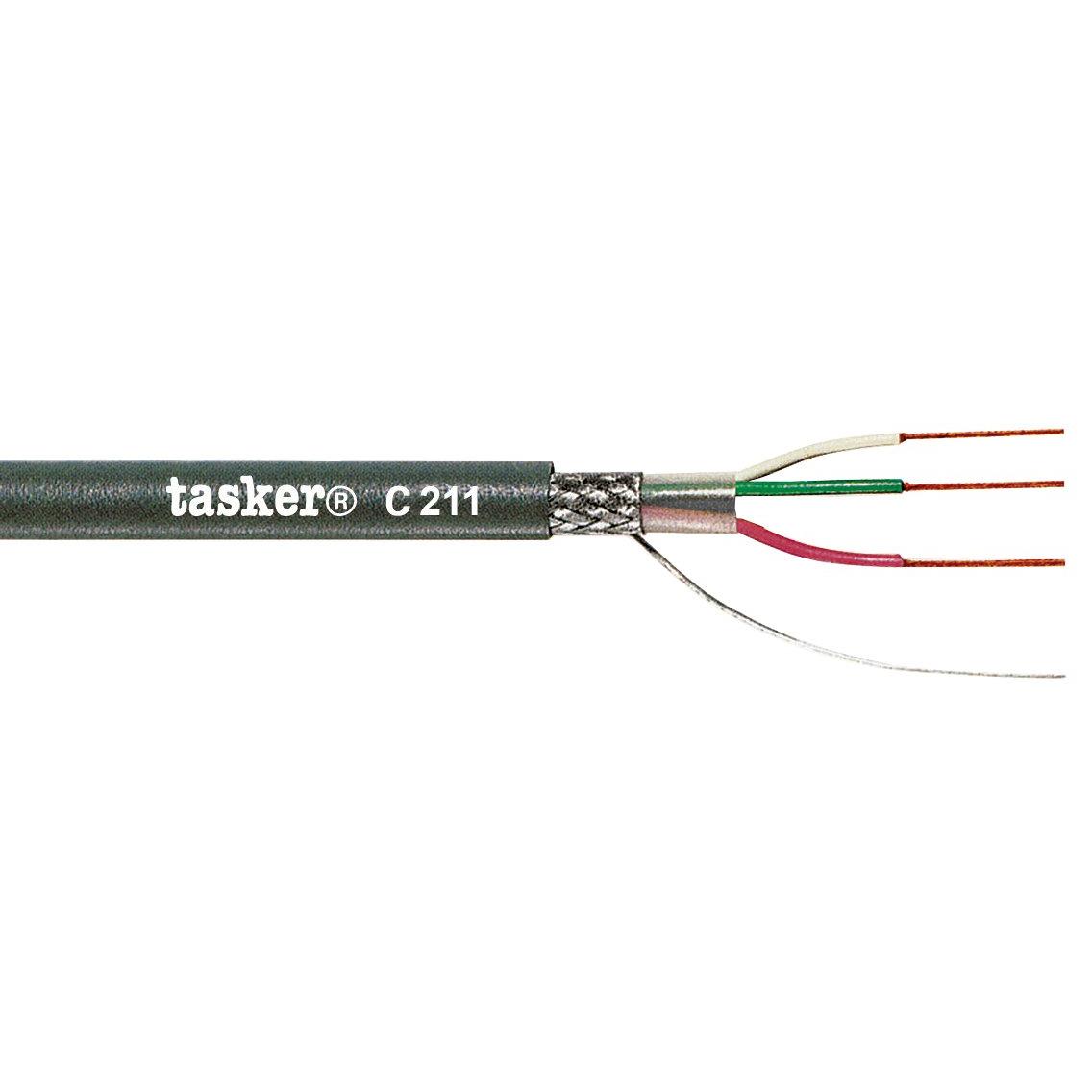 кабель для передачи данных/контрольный LIYCY 3*0.25 мм2 экранированный, 1 метр, Tasker C211