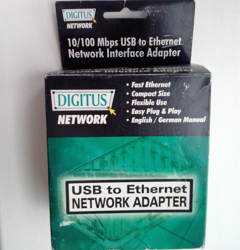 адаптер USB - Ethernet IEEE 802.3 (RG45) сетевая карта внешняя