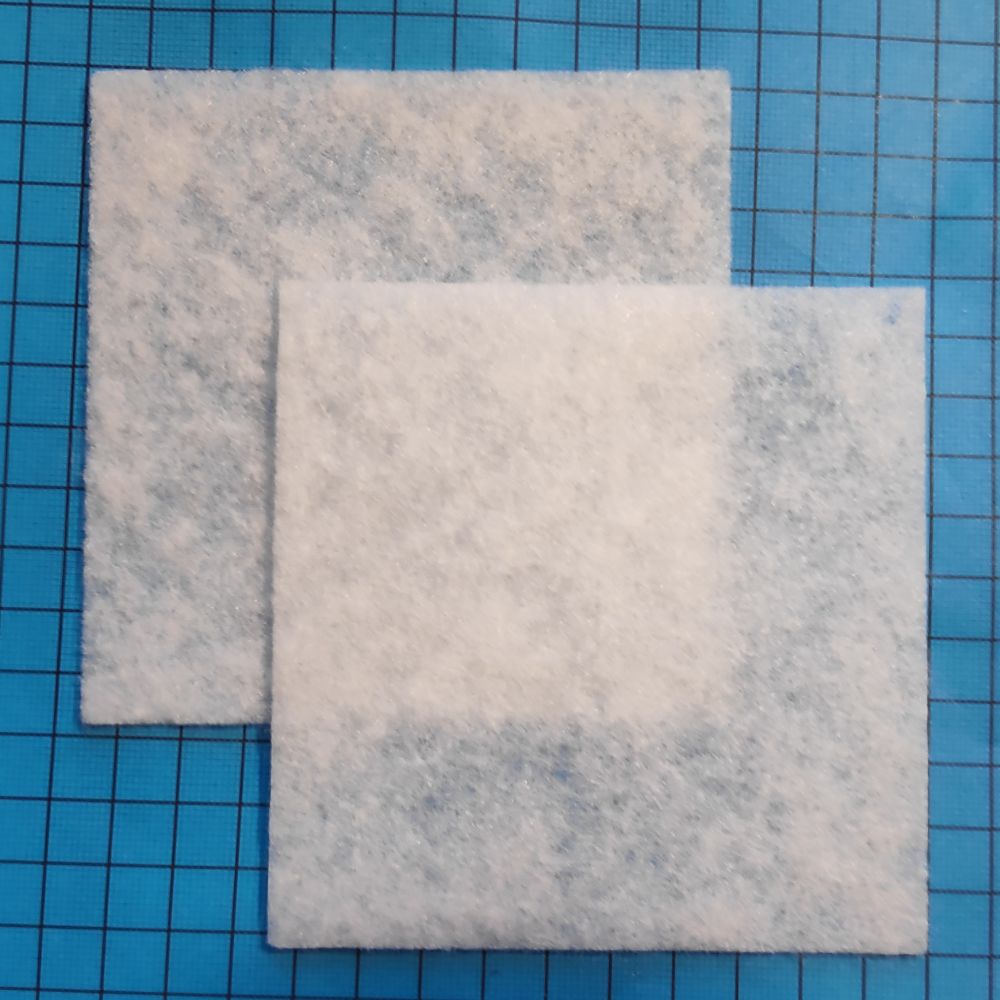 фильтр пылесоса 100 x 100mm, 2 штуки
