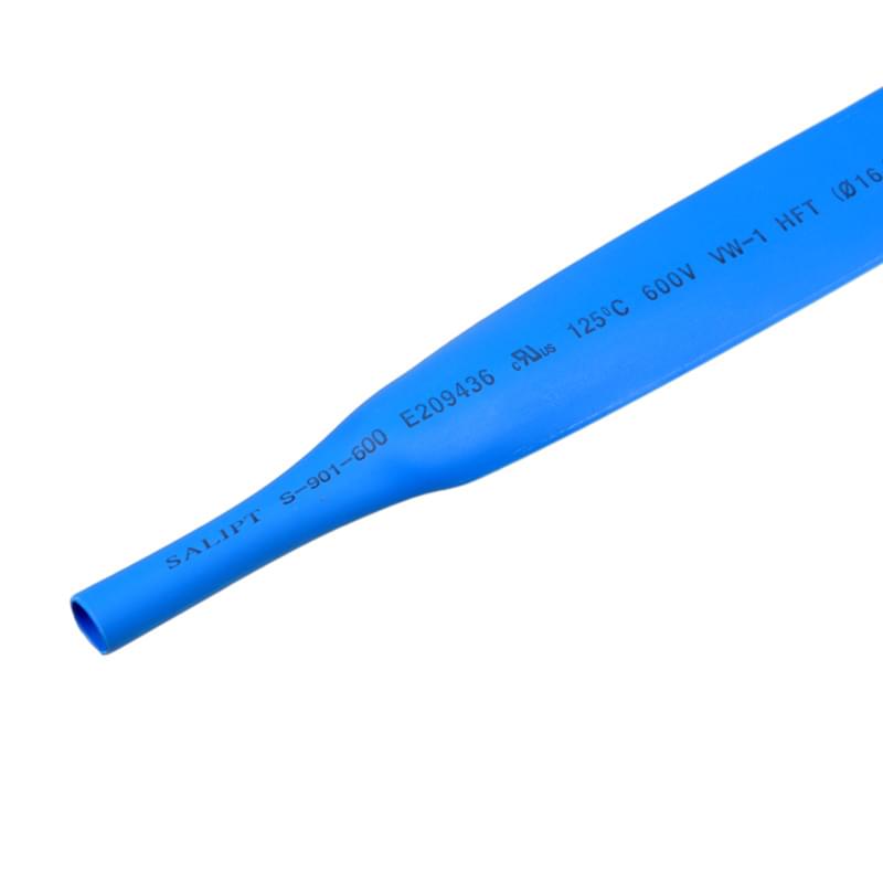кембрик термоусадочный 50.8 - 25.4mm, 1м, синий