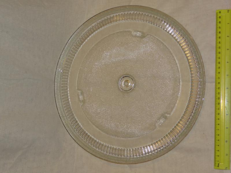 тарелка микроволновой печи 32cm, зубчатый обод