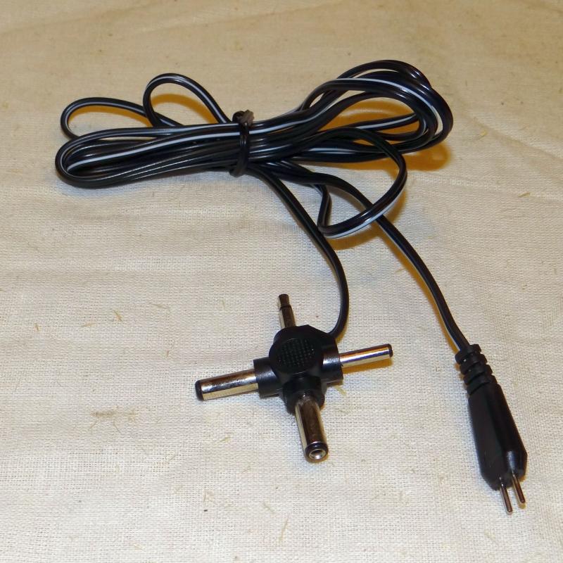 кабель с набором штыревых разъемов для DC блока питания (2.5/3.5/5.5mm)