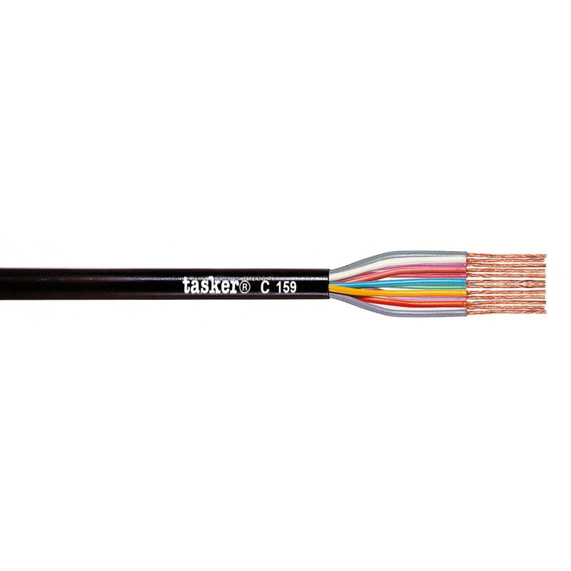 кабель для передачи данных/интерфейсный 12*0.25 мм2, катушка 100м, Tasker C159
