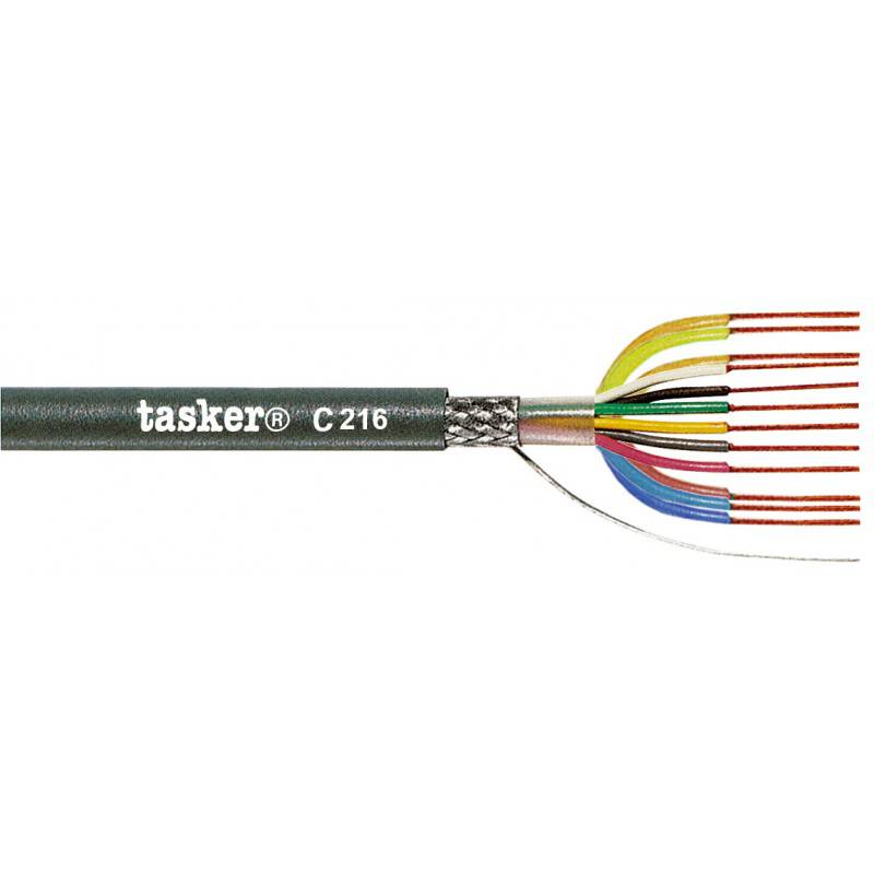 кабель для передачи данных/контрольный LIYCY 12*0.25 мм2 экранированный, 1м, Tasker C216