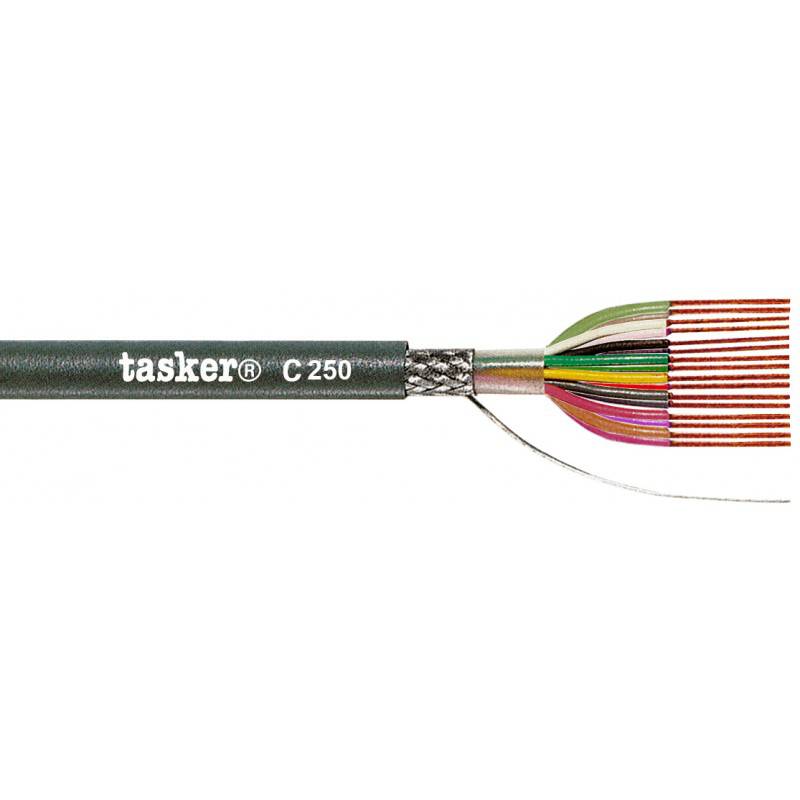 кабель для передачи данных/контрольный LIYCY 16*0.14 мм2 экранированный, 1 метр, Tasker C250