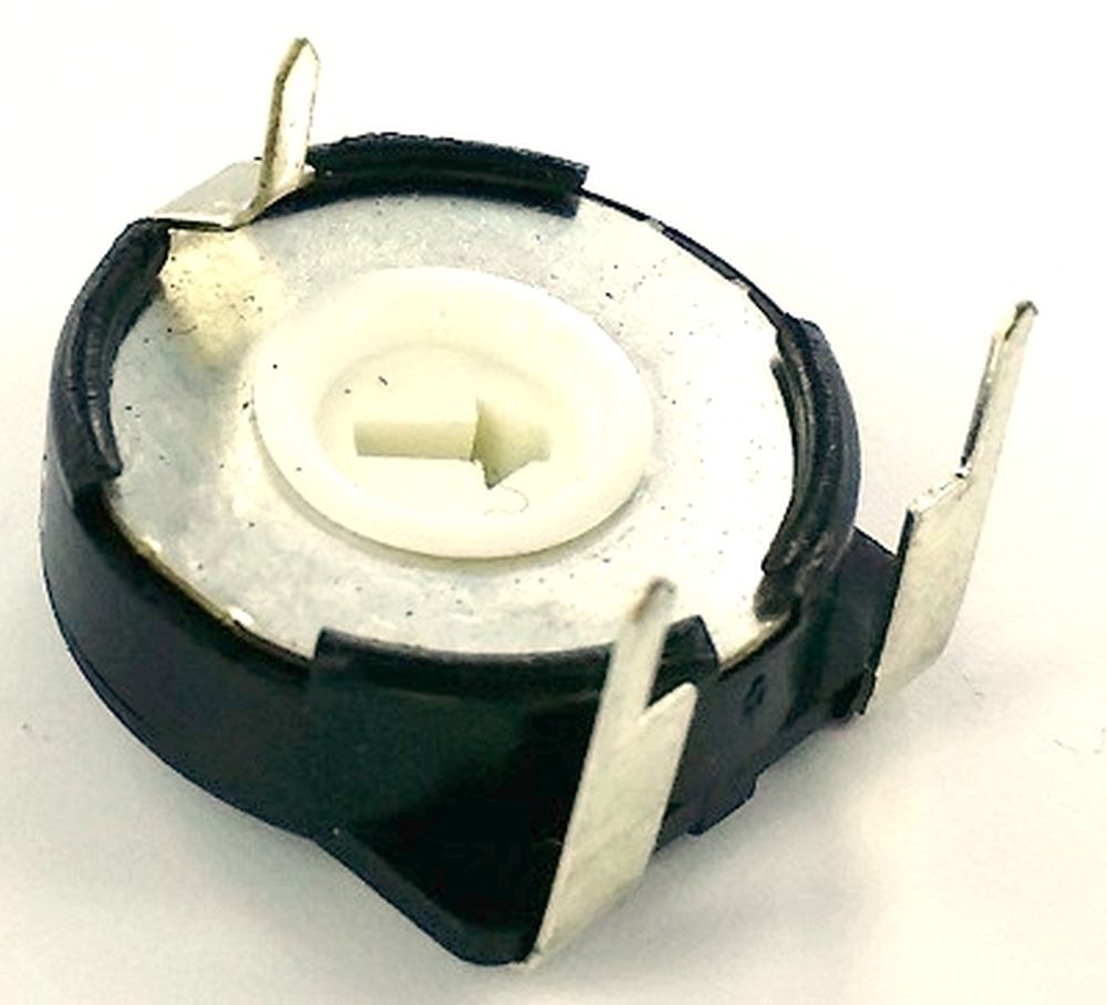 резистор 500 Ohm подстроечный, горизонтальный, диаметр 15mm