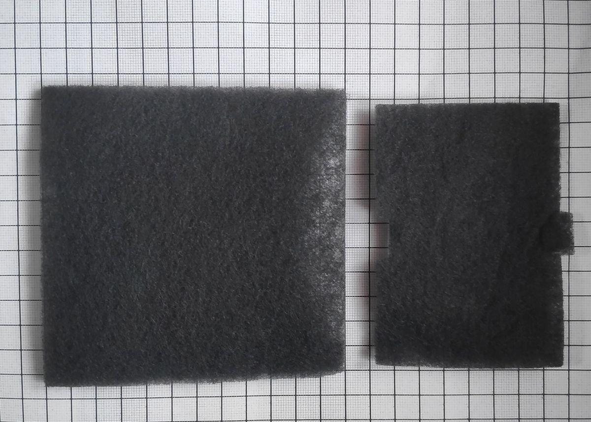 фильтр пылесоса 100 x 70mm + 115 x 115mm, по 3 штуки