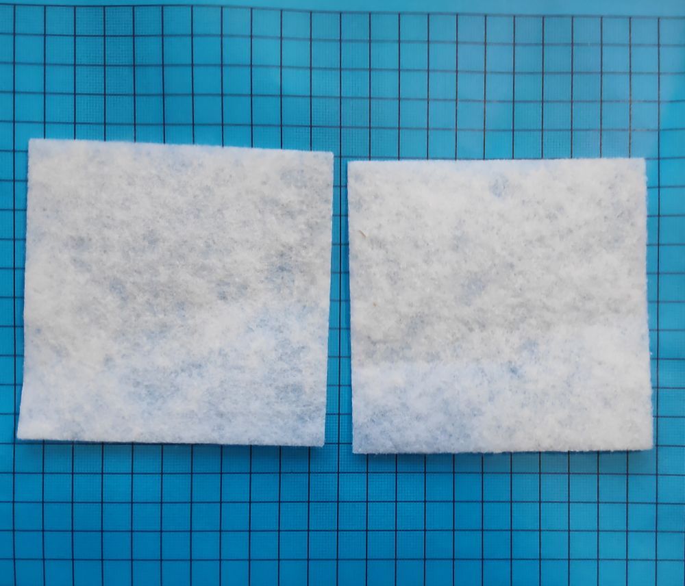 фильтр пылесоса 100 x 100mm, 2 штуки