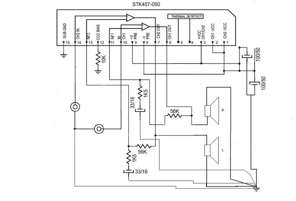 Stk470 010a схема усилителя